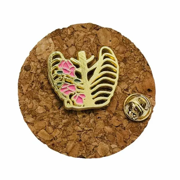 ✨Pin Lung and internal brooch lapel jewerly medical Enamel✨ - Picture 2 of 5
